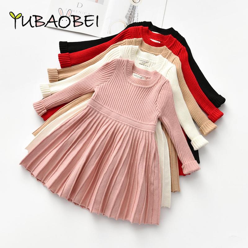 Платье для девочек с длинным рукавом от YUBAOBEI