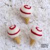 Lollipop Tree Christmas Ice Cream Shape Decor With Hanging Toys For Holiday
