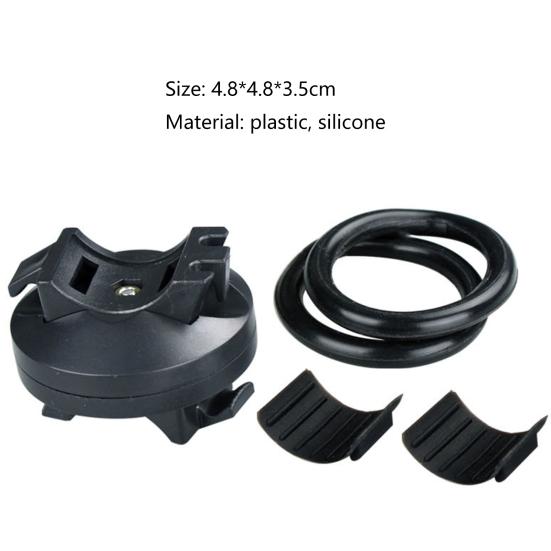 Bicycle Light Clip Convenient Anti-corrosion Long Service Life Professional Cycling Light Holder Clip for Bike