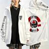 BLS Skull Print Hoodie Loose Fit Unisex Streetwear Sweatshirt Teens
