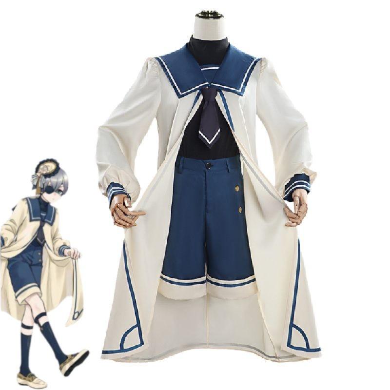 Костюм для косплея по аниме «Темный дворецкий» Себастьян, элегантный игровой костюм