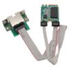 Сетевая карта M.2 A+E с изогнутыми контактами Gigabit Ethernet с одним портом RJ45 для сервера сетевая карта с I210AT