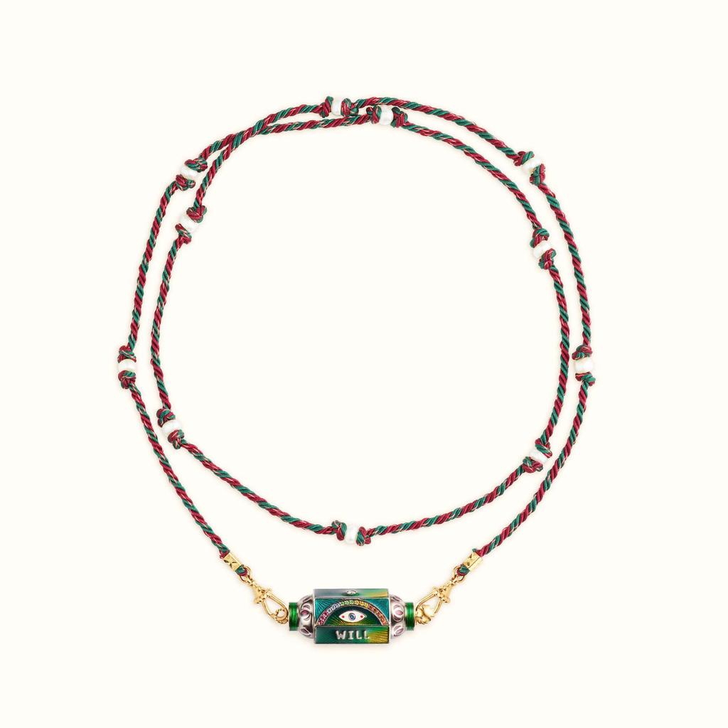 Ожерелье Таро ко Дню святого Валентина, особый интересный дизайн, подвеска XINGX Eye, позолоченная, сохранение цвета