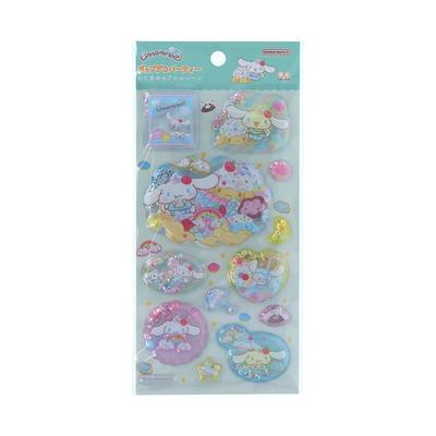 Канцелярские товары Кролик Синнаморолл Персонажи Sanrio Товары Наклейка Сахарная Вата Капсула Поп Деко Вечеринка S8816964 Sun-Star