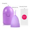 Microwave Silicone Menstrual Cup Storage Box - Compact Period Solution