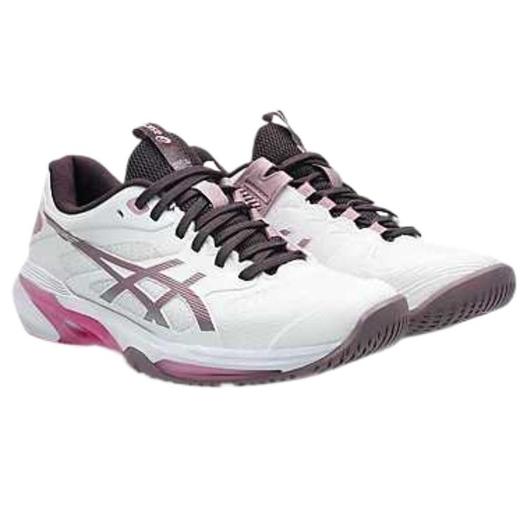 Asics Solution Speed FF 4 Шнуровка Удобные Круглый вырез Амортизация Нескользящие Низкие Теннисные кроссовки Женская кроссовка 1042A307-102