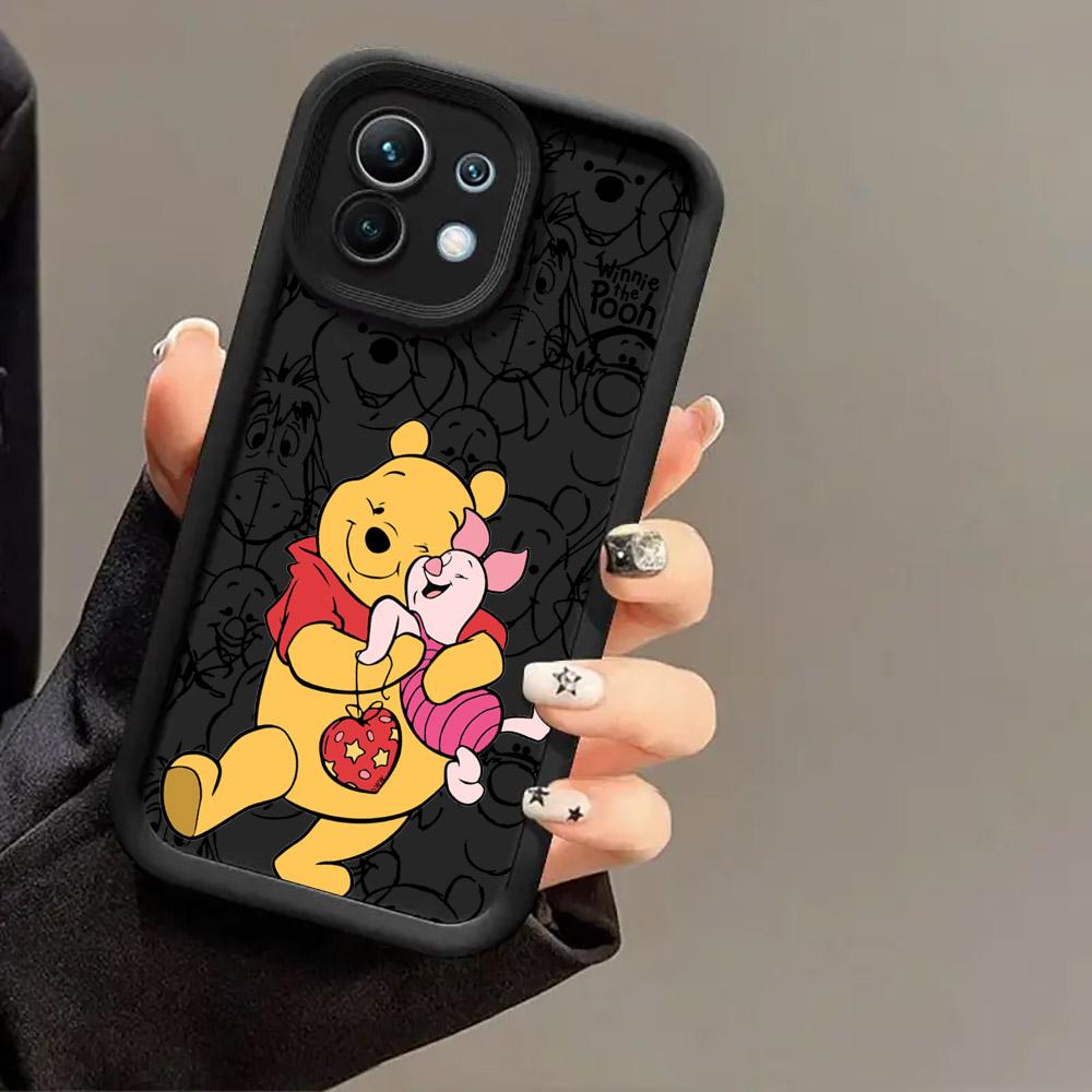 Winnie The Pooh Tigger Phone Case for Xiaomi Mi 13T 14T 15 15T Pro 17 Ultra Poco M7 M8 F8 F7 X6 X7 X8 Pro Max Shockproof Cover