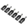 6Pcs Electric Guitar Tremolo Bridge Saddle U Shaped String Tuning Screw Saddle Accessory
