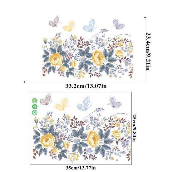 Наклейка съемная самоклеящаяся водостойкая ПВХ ванная комната настенное художественное украшение наклейка товары для дома
