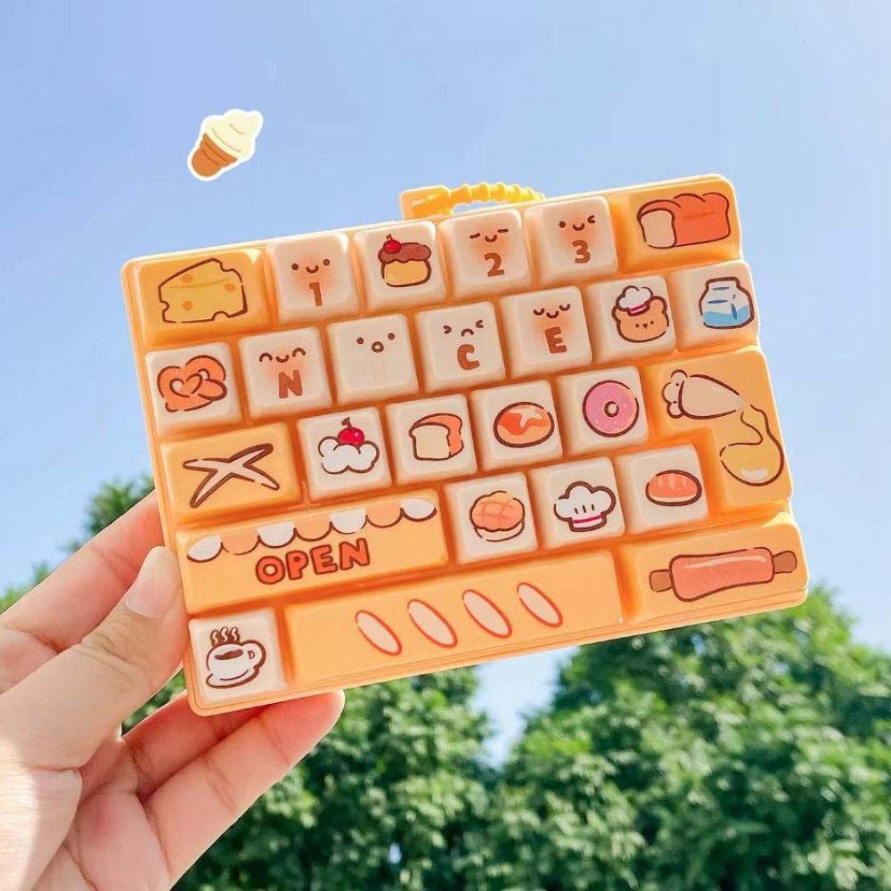Mini Keyboard Mini Keyboard Pendant 26 Key Keyboard Keychain Children's Bag