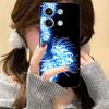 Крутой красный лилейник-паук Чехол-бампер для мобильного телефона Xiaomi Redmi Note 13 12 11 10 9 8 7 6 S A Pro Lite Plus 5G Черный