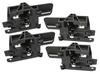 Nissan Qashqai 2007- interior door handles CHROME 4 pcs. set