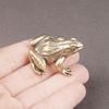 Practical Frog Figurine Wear-resistant Copper Decorate