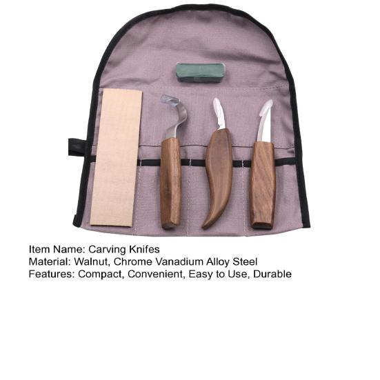 1 набор ножей для деревообработки, острые, высокопрочные, скульптурные, легкие, для резьбы по дереву, набор для резьбы по дереву