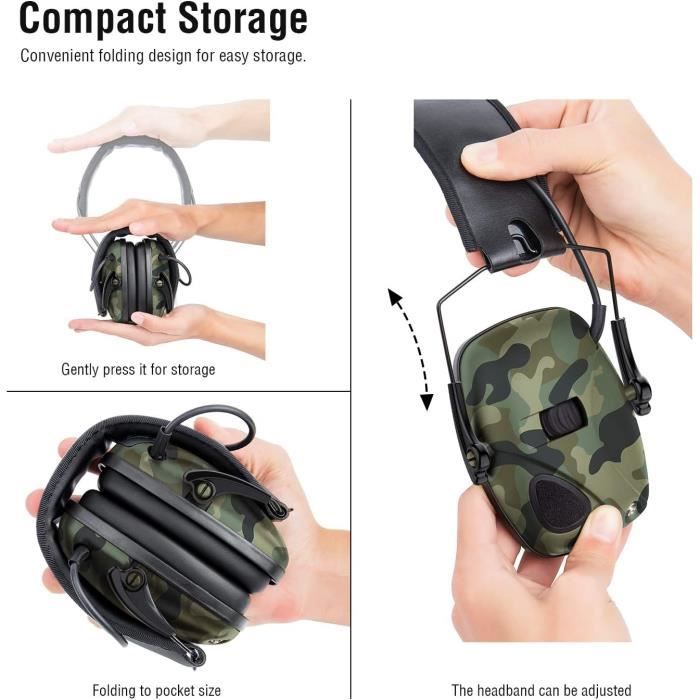 Cache-oreilles électronique safety awesafe