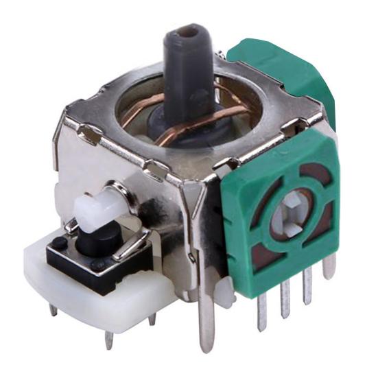 Геймпад Кнопка стрельбы 3D Вибрация Быстрый отклик Универсальная ручка для игры Джойстик Аналоговый стик для PS2/3/4 для Xbox360 для Xboxone