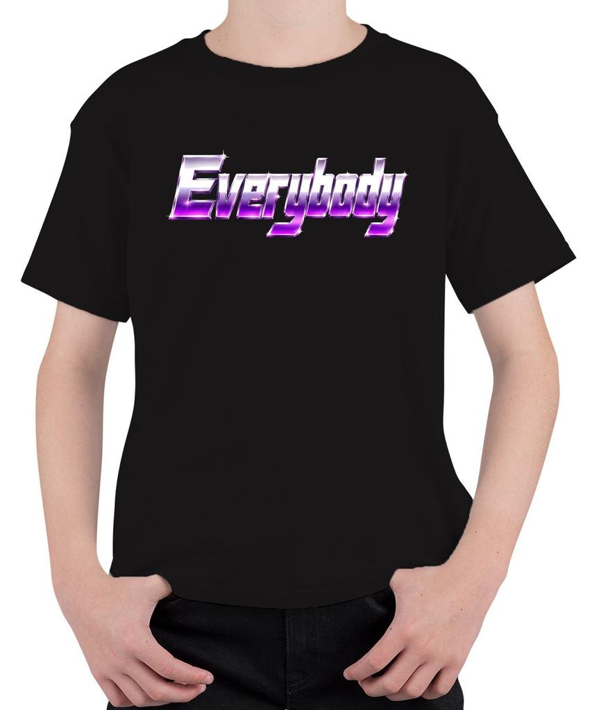 Everybody Rock Your Body 90s Pop Boy Band Music Star Karaoke Kids T-Shirt