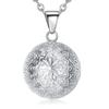 Pregnancy Bola Necklace Daisy Flower Silver Color