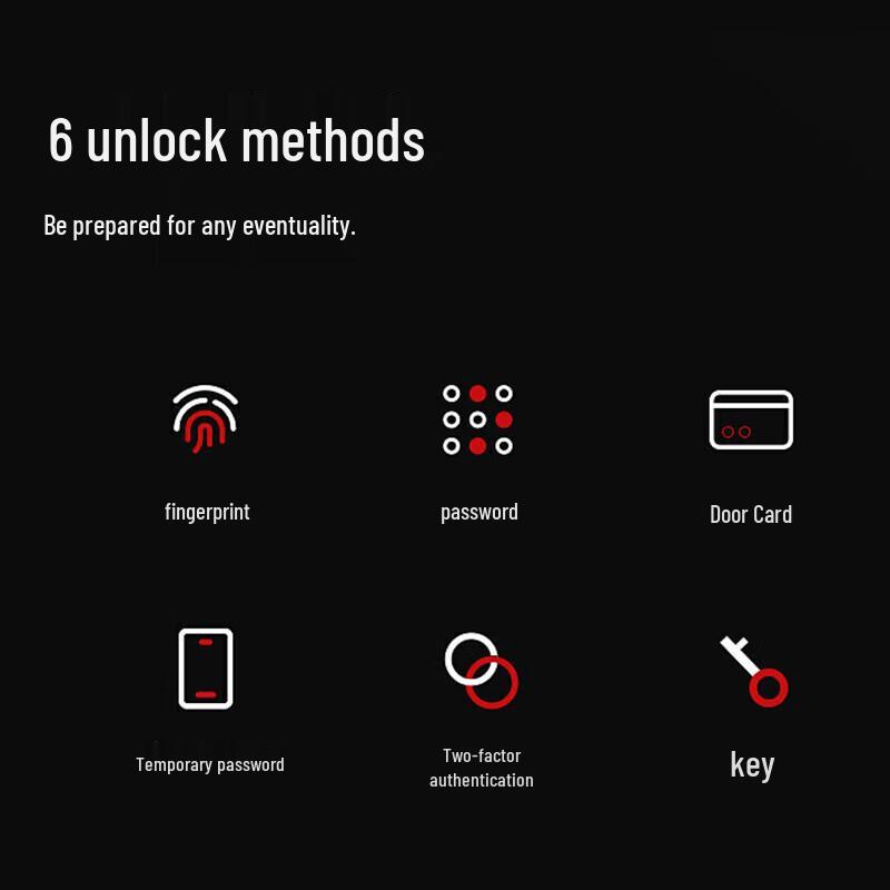 KAADAS Q6W Fully Automatic Smart Door Lock