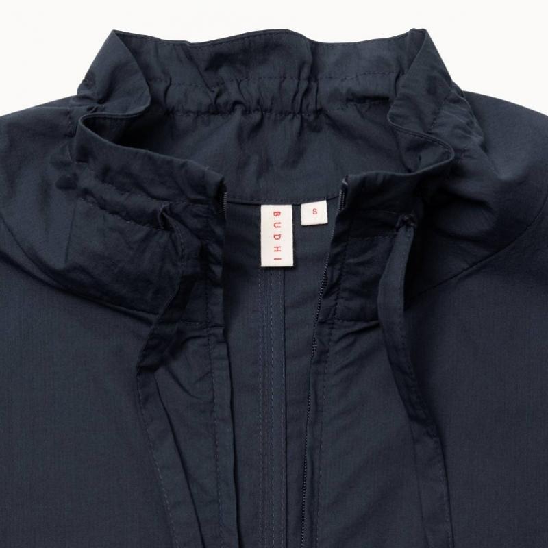 Budhi Mudra Kabocha Zip Up Navy B61002ajz20 N01