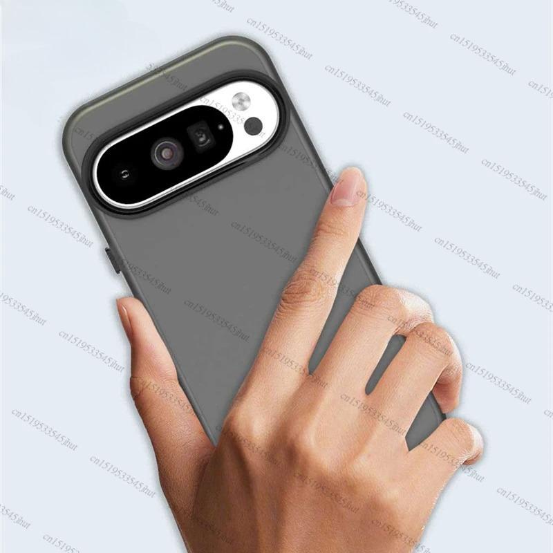 Противоударный чехол конфетного цвета для Google Pixel 10 Pro Матовый прозрачный чехол Google Pixel 10 Pro Чехол для Google Pixel 10 Pro