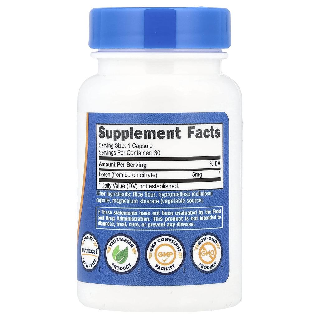 Бор, 5 мг, 30 капсул