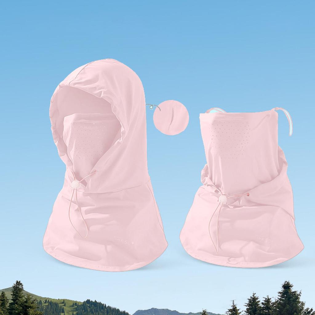 Summer Anti Sun Hat Breathabe Elastic Full Head Cover Cycling Motorcycle Neck Protector Hood Sun Hat Mask