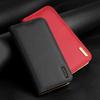 Dux Ducis Genuine Leather Wallet Case Flip Cover for iPhone 14 Pro - Red