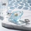 Conch Stress Relief Toy Clear Toy, Sea Snail Squeezable Fidget Handheld Squeezing Stretchy Sensory for Anxiety & Hand Exercise Therapy