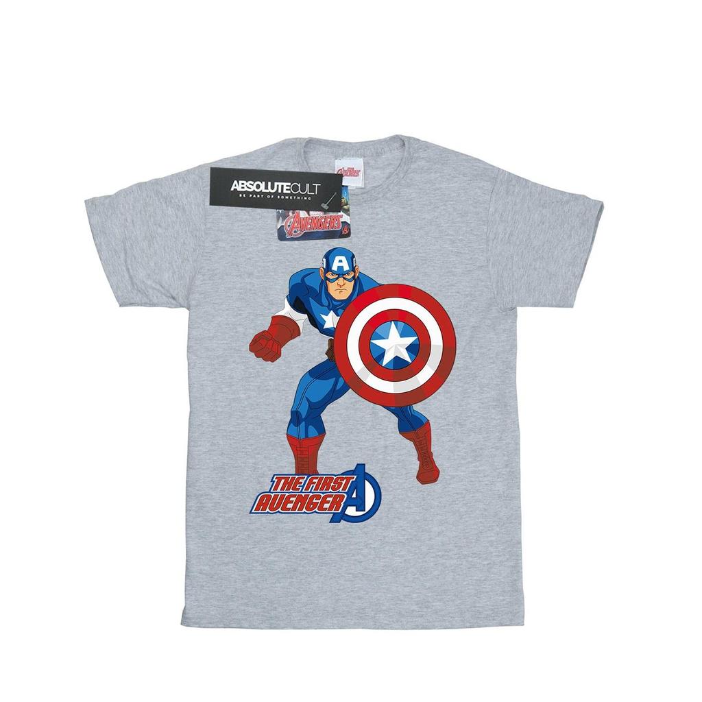 Captain America Футболка для мальчиков «Первый мститель»