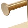 Gold Toilet Paper Holder Stainless Steel Tissue Roll Holder Phone Shelf  Washroom