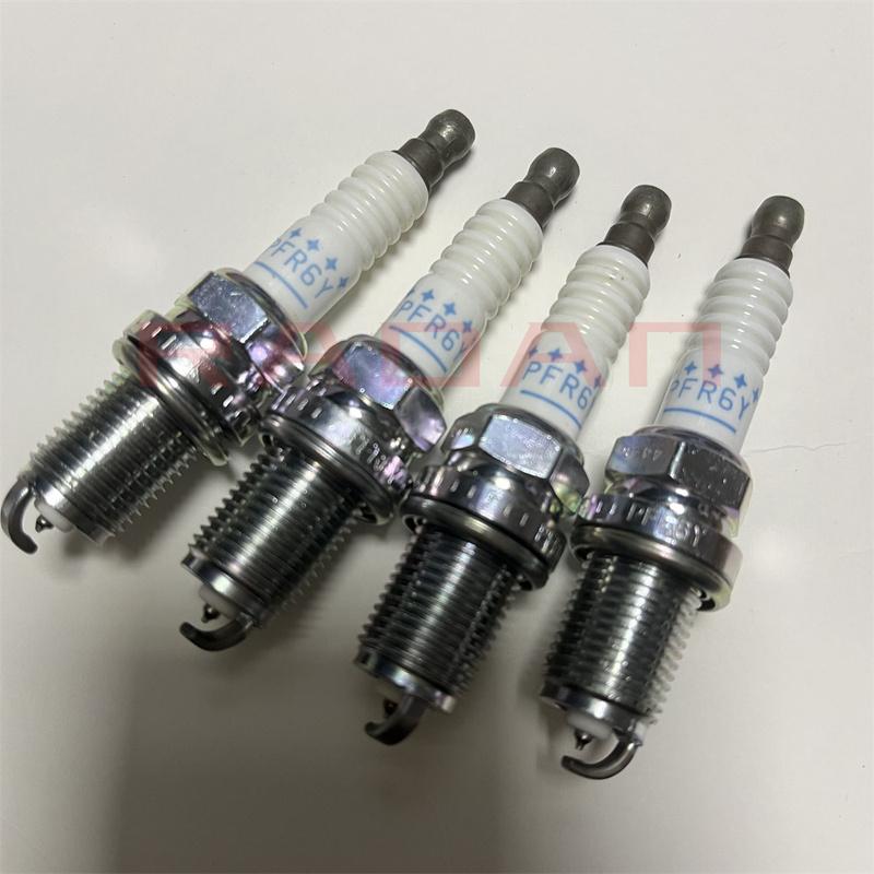 PFR6Y High Quality Spark Plug For Roewe 350 550 750 I5 W5 MG3 MG5 MG6 MG7 MG GT ZS MGTF 10099079