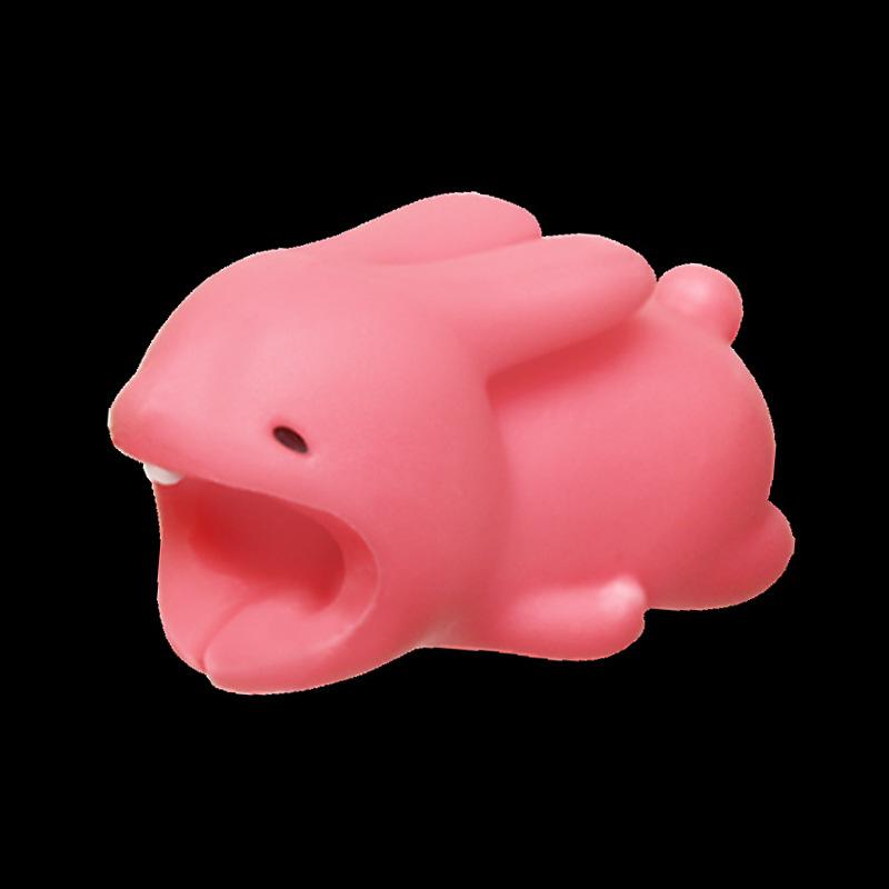 Защитный шнур для кабеля с милыми животными, защитный провод с рисунком из мультфильма, светящийся силиконовый чехол, устройство для намотки зарядного кабеля для кабеля зарядного устройства для телефона