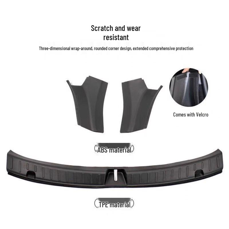 Защита багажника и комплект накладок на пороги для Tesla Model 3/Y