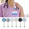6 шт. выдвижной держатель для бейджа, именная карточка, катушка с зажимом для бейджа для офисных работников, врачей, медсестер, принадлежностей