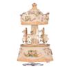 Music Box Carousel Horse Unicorn Color Change LED Light Luminous Rotating Best Gift