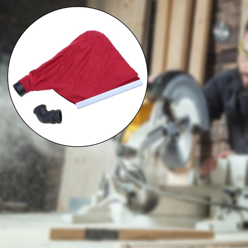 Повысьте эффективность деревообработки с помощью надежного пылесборника. Удобный мешок для сбора пыли торцовочной пилы для мусора при деревообработке.