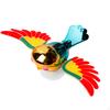 Bird Decoration Toy Car Interior Accessories Funny Interactive Electric Companion Helmet Decor for