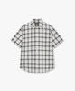 STUDIO TOMBOY [Men] Light Window Check Short Sleeve Shirt_Navy 91M6221227