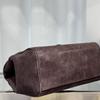 Jacquemus 25 Solid Color Frosted Cowhide Large Capacity Hand-held Single Shoulder Travel Bag Commuting