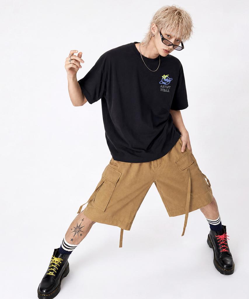 ARTISTWEAR [Atw] Футболка с коротким рукавом 'Slip Planet'