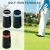 10Pcs Collared Rubber Ferrules for Golfs Iron with Rings, Golfs Iron Ferrules, Golfs Tapered Ferrule for Parallel Shaft