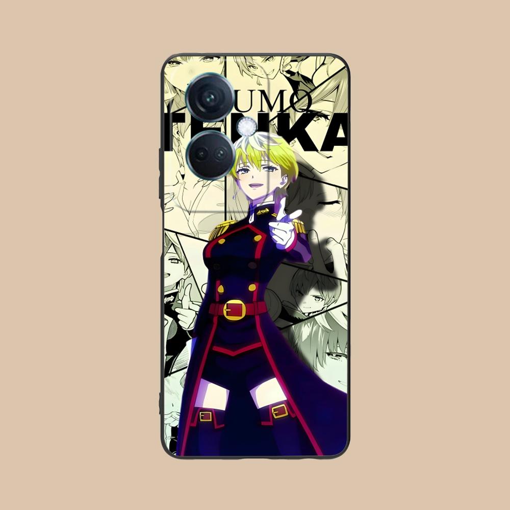 Mato seihei no slave Tenka Izumo Матовый чехол для мобильного телефона для OPPO Reno 14 13 12 11 10 9 8 7 6 5 F T Pro 5G Цветная печать