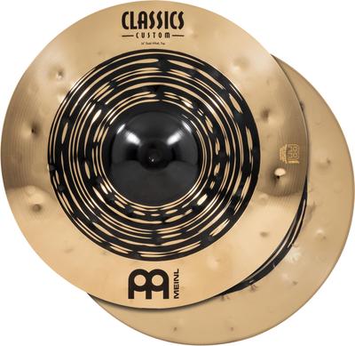 Тарелки MEINL Classics Custom Dual Series, пара двойных хай-хэтов CC14DUH, хай-хэт 14" []