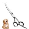 Stainless Steel Pet Grooming Shears Pet Hairdressing Curve Scissors  Grooming