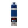 Vacuum Insulated Stainless Steel Double Wall Hydration Bottle Slate Blue, 18 Oz