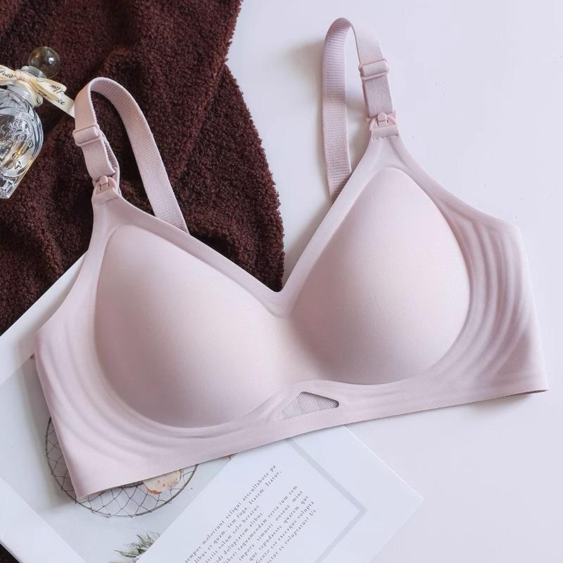Pregnant women's full-stage breastfeeding underwear anti-sagging gathering postpartum breastfeeding thin comfortable collection