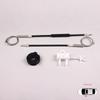 BWR797 Power Window Regulator Repair Set Front Left for Fiat Albea Siena Palio MK1 171 172 178 1996-2016 4/5 Door 46786201