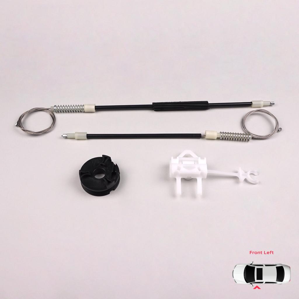 BWR797 Power Window Regulator Repair Set Front Left for Fiat Albea Siena Palio MK1 171 172 178 1996-2016 4/5 Door 46786201