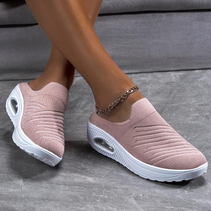 MAEDEF Классические Новые Высококачественные Женские Повседневные Туфли Модные Дышащие Мягкие Прогулочные Сетчатые Кроссовки На Плоской Подошве Противоскользящие Кроссовки